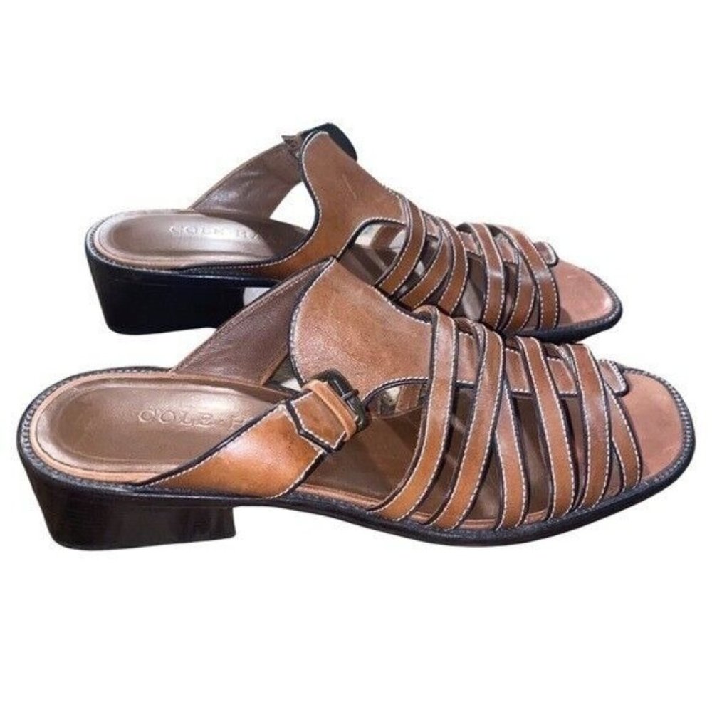 Cole Haan Brown Strappy Sandals Size 9 1/2